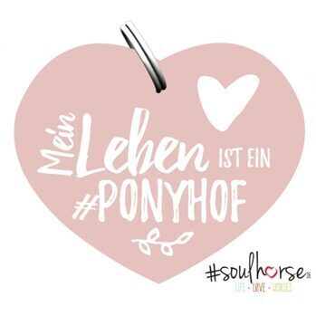 Herzmarke “Ponyhof”